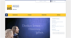 Desktop Screenshot of hfph.de
